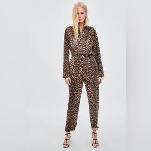 TRF Zara Animal Print Jumpsuit